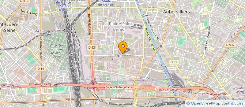 localisation de l'entreprise MONSIEUR MASHIAT RAHMAN  AUBERVILLIERS