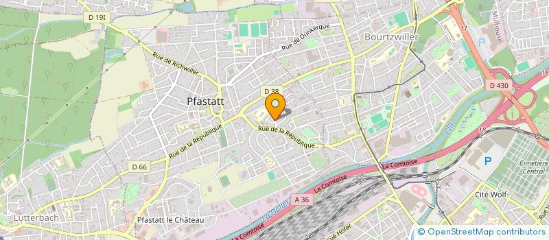 localisation de l'entreprise MONSIEUR MASHOUDE AISSAR à PFASTATT