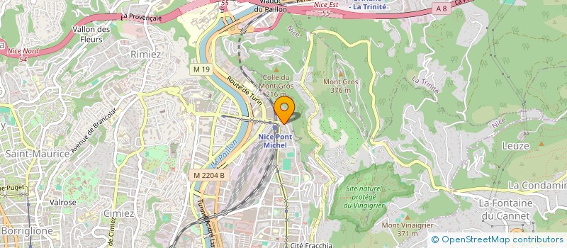 localisation de l'entreprise MONSIEUR MASHUD AHMED à NICE