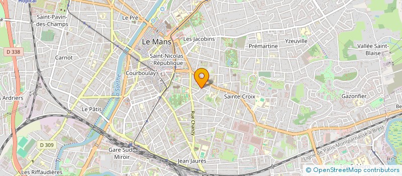 localisation de l'entreprise MONSIEUR MASHUD KHAN  LE MANS