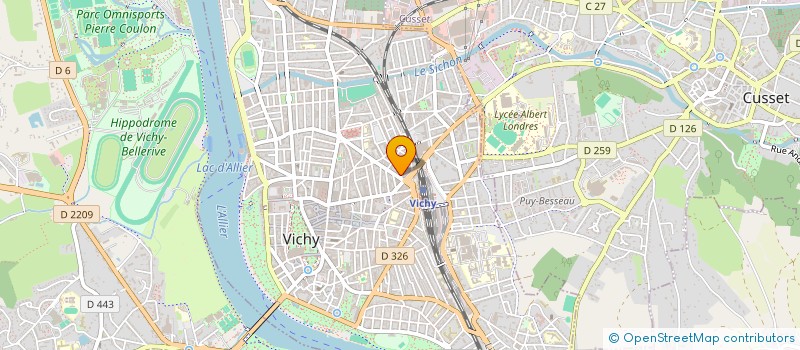 localisation de l'entreprise MONSIEUR MASHUQ NOORI  VICHY