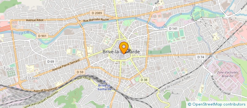 localisation de l'entreprise MONSIEUR MASIH JOGINDER  BRIVE-LA-GAILLARDE