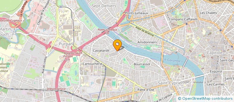 localisation de l'entreprise MONSIEUR MASIHULLAH WALIZADA à TOULOUSE