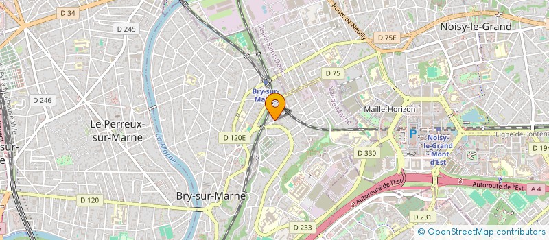 localisation de l'entreprise MONSIEUR MASILLA COULIBALY  BRY-SUR-MARNE