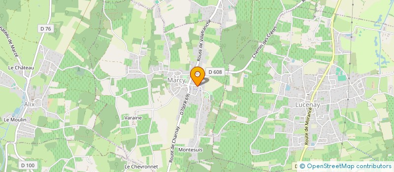 localisation de l'entreprise MONSIEUR MASINISA OUDJEHANI  MARCY