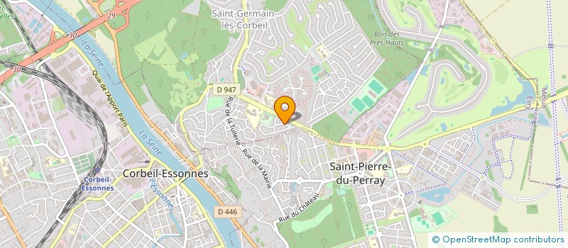 localisation de l'entreprise MONSIEUR MASINISA ZOUAD  SAINT-GERMAIN-LES-CORBEIL