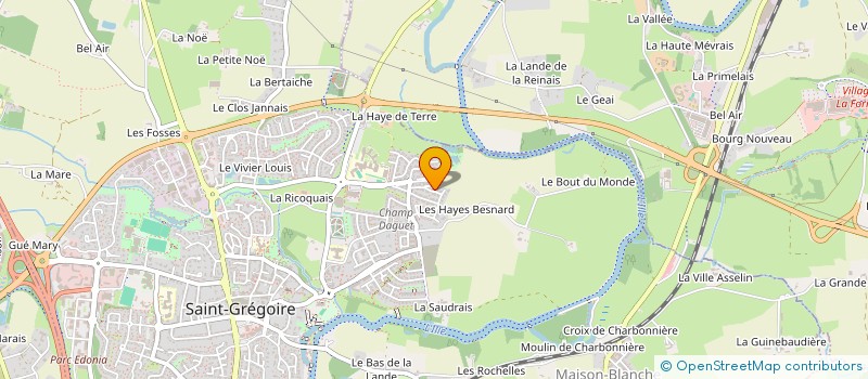 localisation de l'entreprise MONSIEUR MASIS USENMEZ  SAINT-GREGOIRE