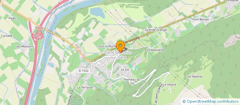 localisation de l'entreprise MONSIEUR MASON SCHIED à TULLINS
