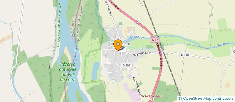 localisation de l'entreprise MONSIEUR MASON VERMEECH à LA CHARITE-SUR-LOIRE