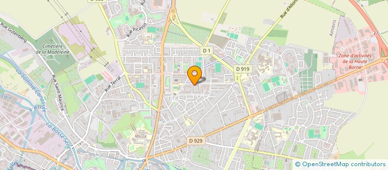 localisation de l'entreprise MONSIEUR MASSAMAN CAMARA  AMIENS