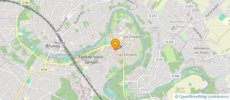 localisation de l'entreprise MONSIEUR MASSAMBA BATOBA  EPINAY-SOUS-SENART