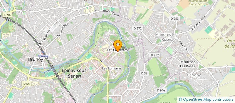 localisation de l'entreprise MONSIEUR MASSAMBA LOLO à EPINAY-SOUS-SENART