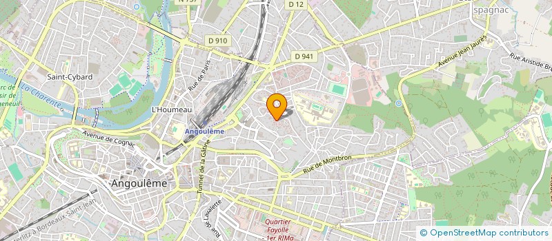 localisation de l'entreprise MONSIEUR MASSAMBA SARR à ANGOULEME