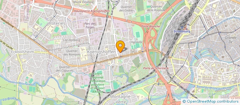 localisation de l'entreprise MONSIEUR MASSAR LAAZIBI à STRASBOURG