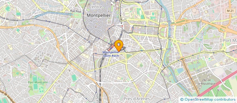localisation de l'entreprise MONSIEUR MASSENE SAMB à MONTPELLIER
