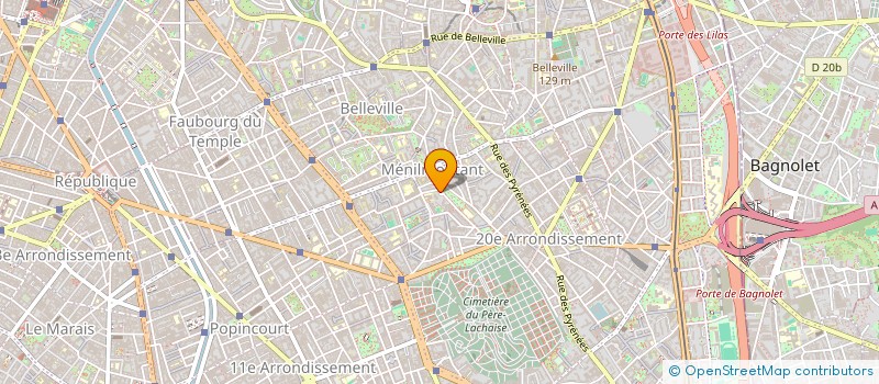 localisation de l'entreprise MONSIEUR MASSI BEKKA  PARIS