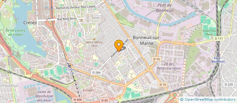 localisation de l'entreprise MONSIEUR MASSI DEKKAR  BONNEUIL-SUR-MARNE