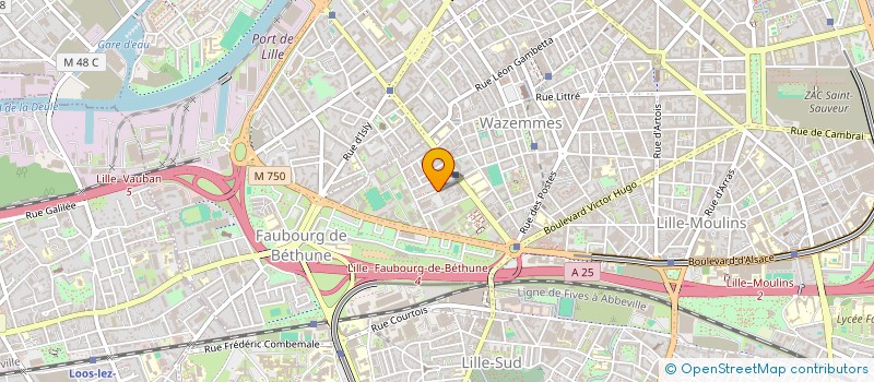 localisation de l'entreprise MONSIEUR MASSID GEREMY à LILLE