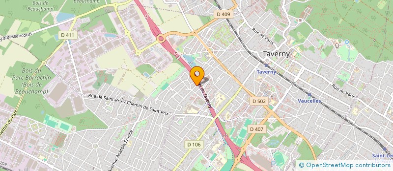 localisation de l'entreprise MONSIEUR MASSIL AIT TAYEB  TAVERNY