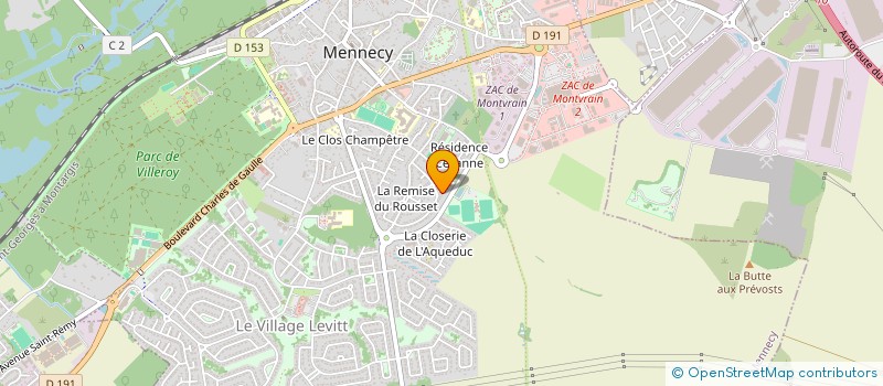 localisation de l'entreprise MONSIEUR MASSIL GALLOUZE à MENNECY