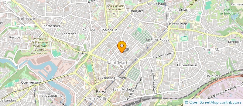 localisation de l'entreprise MONSIEUR MASSIL OULD MOHAND à BREST