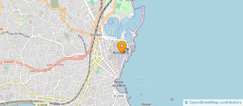 localisation de l'entreprise MONSIEUR MASSIMILIANO ARDICA à ANTIBES