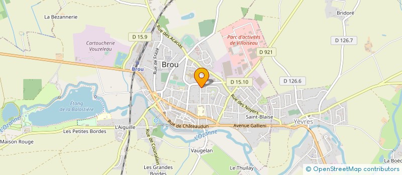 localisation de l'entreprise MONSIEUR MASSIMILIANO D'ANGELO à BROU