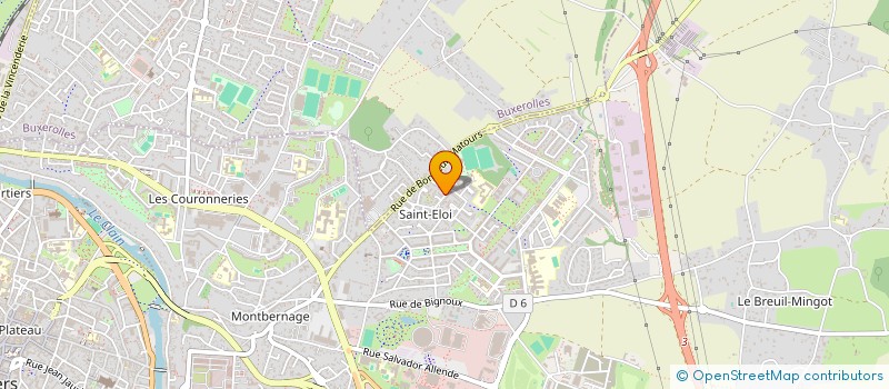 localisation de l'entreprise MONSIEUR MASSIMILIANO DELUSSU à POITIERS