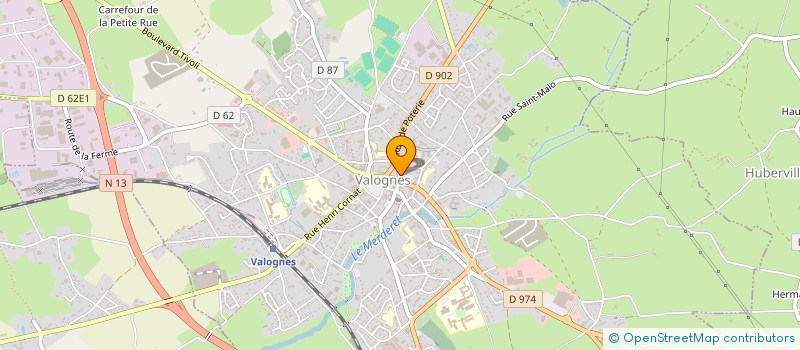 localisation de l'entreprise MONSIEUR MASSIMILIANO PAPPALARDO  VALOGNES