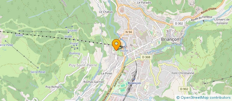 localisation de l'entreprise MONSIEUR MASSIMO ARIGONI  BRIANCON