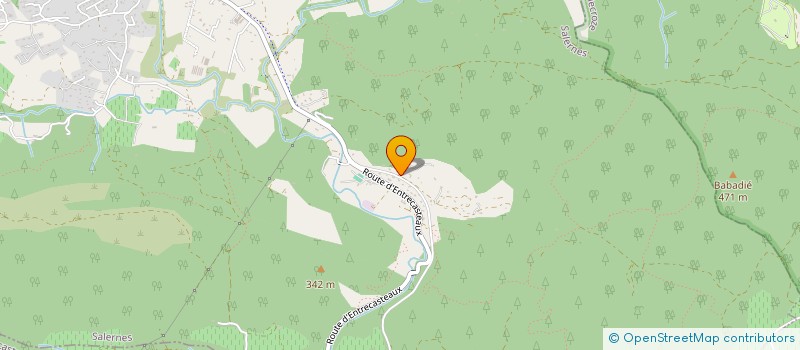 localisation de l'entreprise MONSIEUR MASSIMO BIRRINI  SALERNES