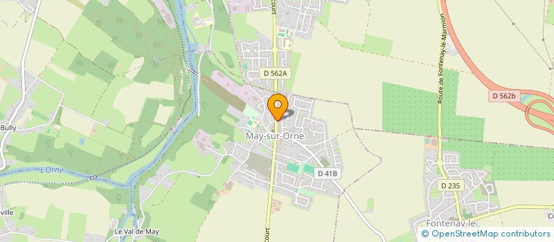 localisation de l'entreprise MONSIEUR MASSIMO CONSOLI  SAINT-MARTIN-DE-MAY