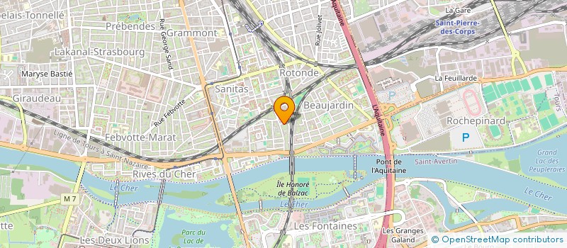 localisation de l'entreprise MONSIEUR MASSIMO FARRA  TOURS