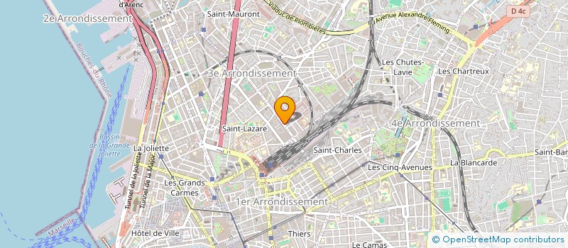 localisation de l'entreprise MONSIEUR MASSIMO LEMBO à MARSEILLE