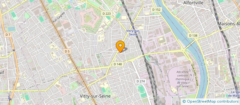 localisation de l'entreprise MONSIEUR MASSIMO LO BARTOLO à VITRY-SUR-SEINE