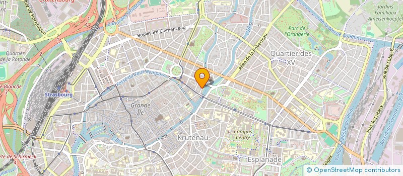 localisation de l'entreprise MONSIEUR MASSIMO LODI à STRASBOURG