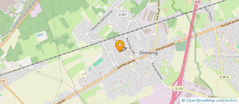 localisation de l'entreprise MONSIEUR MASSIMO MANGANARO  ONNAING