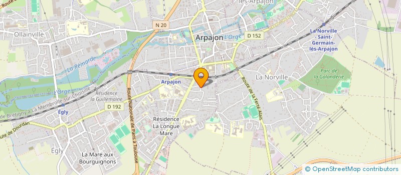 localisation de l'entreprise MONSIEUR MASSIMO SIMONUTTI à ARPAJON