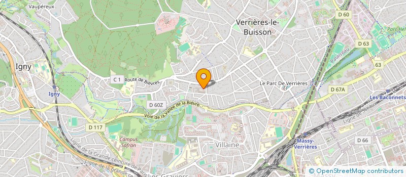 localisation de l'entreprise MONSIEUR MASSINE ADOUM  VERRIERES-LE-BUISSON