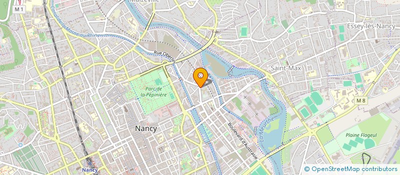 localisation de l'entreprise MONSIEUR MASSINE BENREJDAL  NANCY