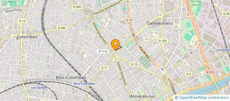 localisation de l'entreprise MONSIEUR MASSINE MECHICHE à ASNIERES-SUR-SEINE