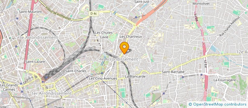 localisation de l'entreprise MONSIEUR MASSINIA MAKDOUD à MARSEILLE