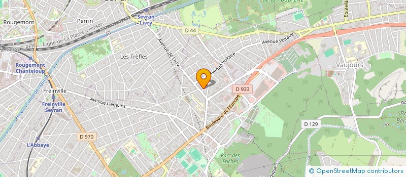 localisation de l'entreprise MONSIEUR MASSINISSA AMOKRANE  LIVRY-GARGAN