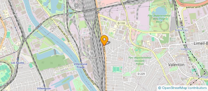 localisation de l'entreprise MONSIEUR MASSINISSA ARIBI  VILLENEUVE-SAINT-GEORGES