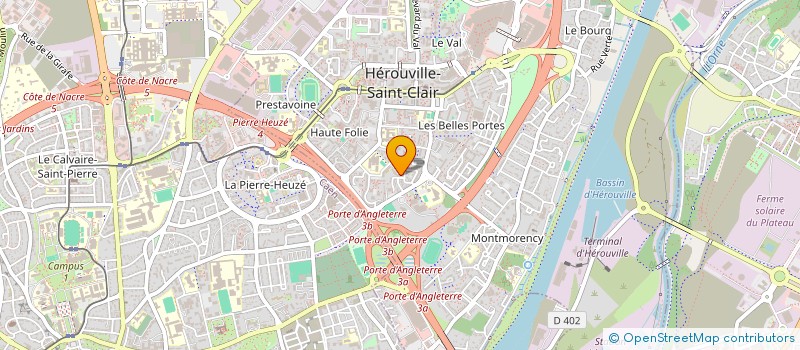 localisation de l'entreprise MONSIEUR MASSINISSA BALI à HEROUVILLE SAINT CLAIR
