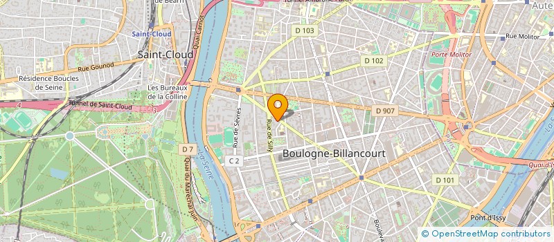 localisation de l'entreprise MONSIEUR MASSINISSA BELARBI à BOULOGNE-BILLANCOURT