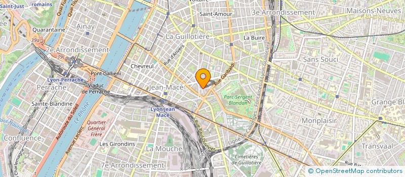 localisation de l'entreprise MONSIEUR MASSINISSA BELLACHE  LYON