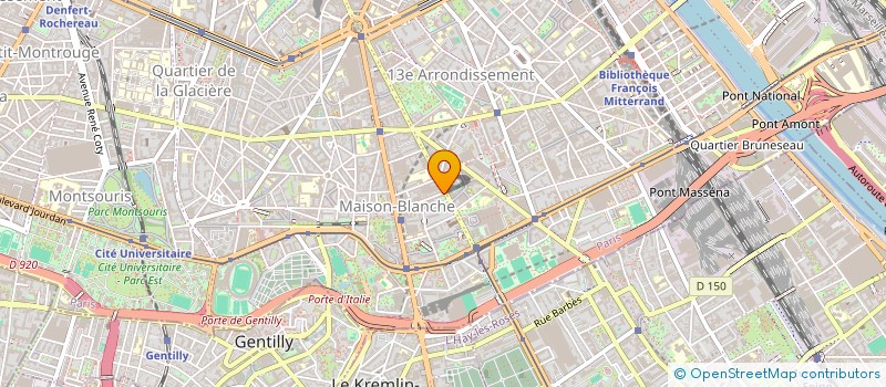 localisation de l'entreprise MONSIEUR MASSINISSA BELMOURI à PARIS