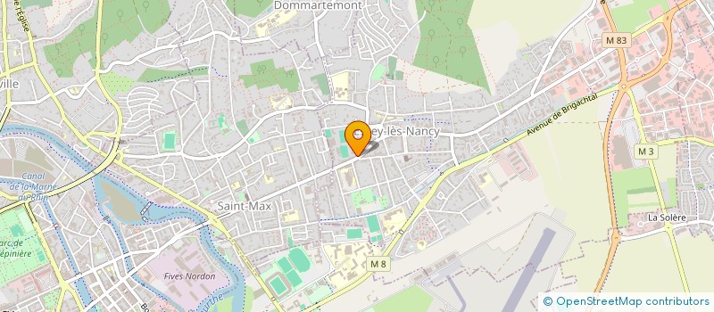 localisation de l'entreprise MONSIEUR MASSINISSA BEN RAMDANE  NANCY