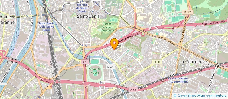 localisation de l'entreprise MONSIEUR MASSINISSA BENDAR à SAINT-DENIS